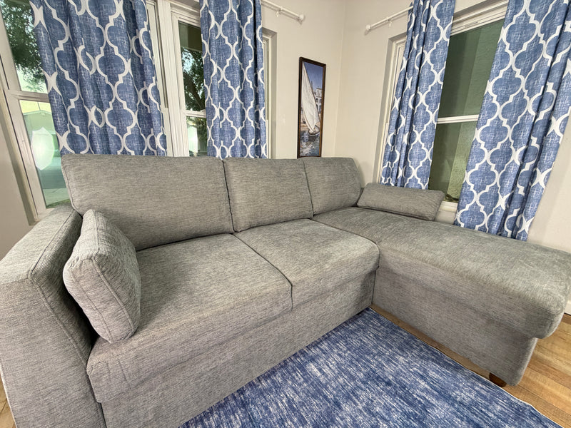 Grey Coddle Luke Sectional