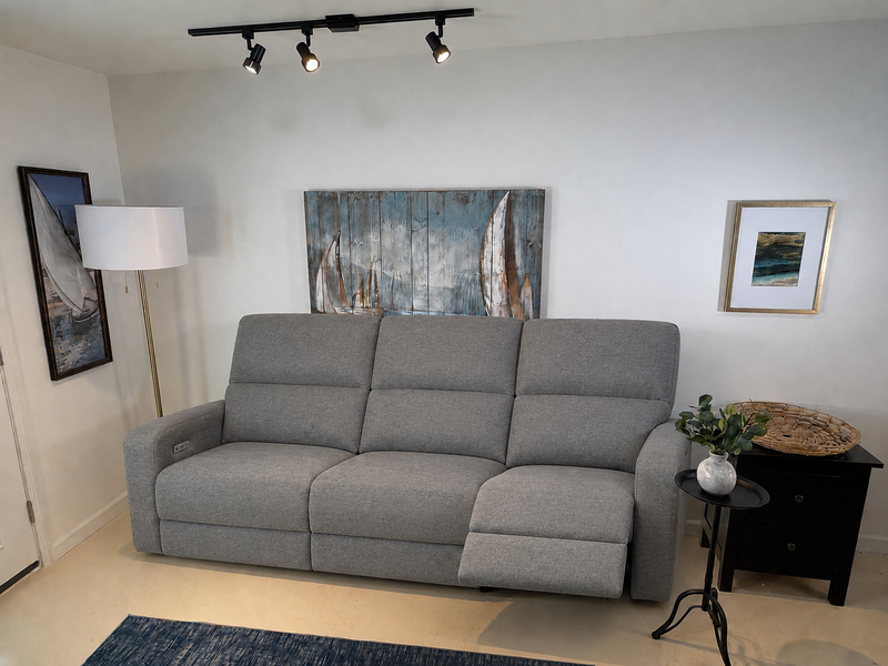 KRAMER LTHR PWR SOFA
